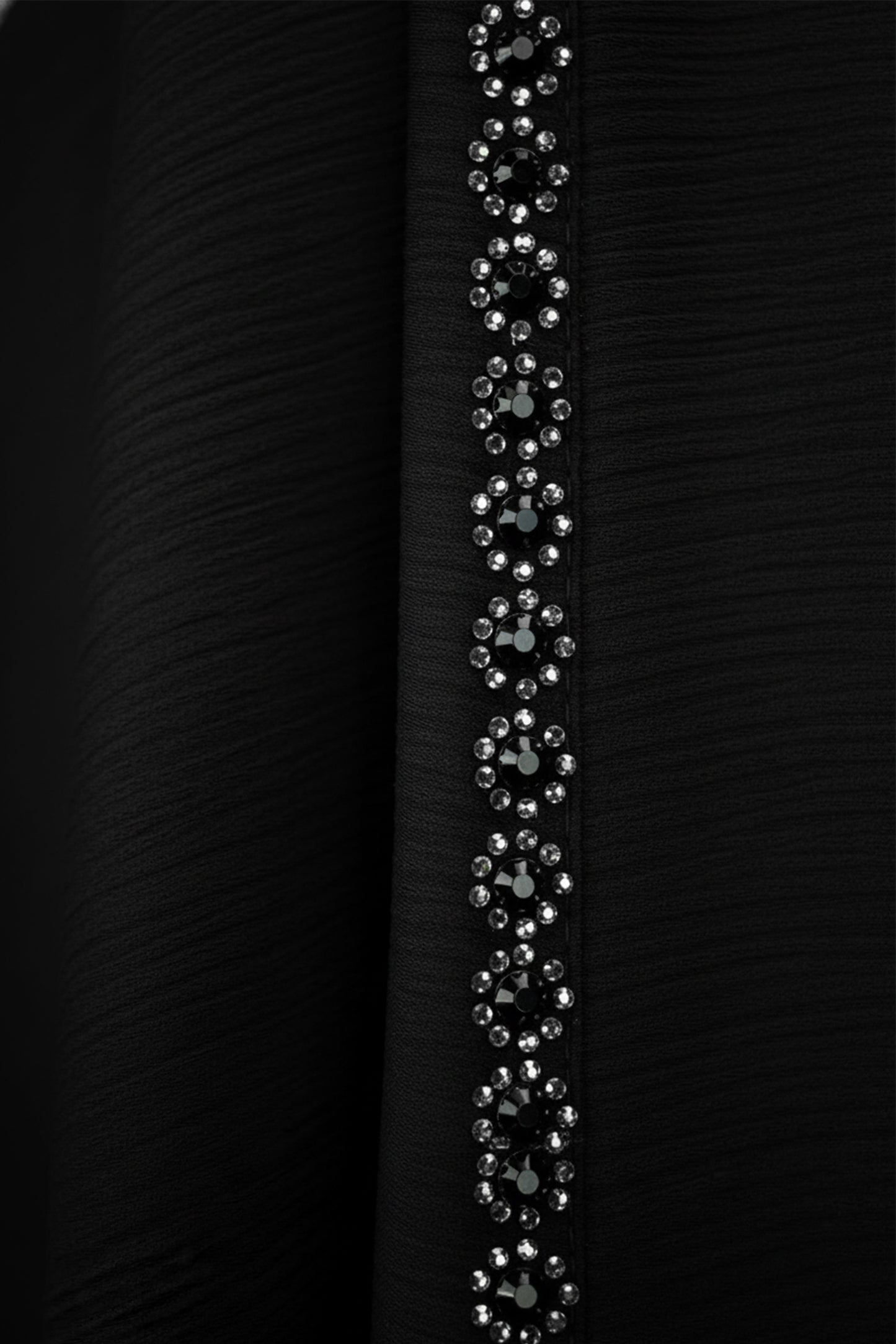 Mirha Embroidered Black