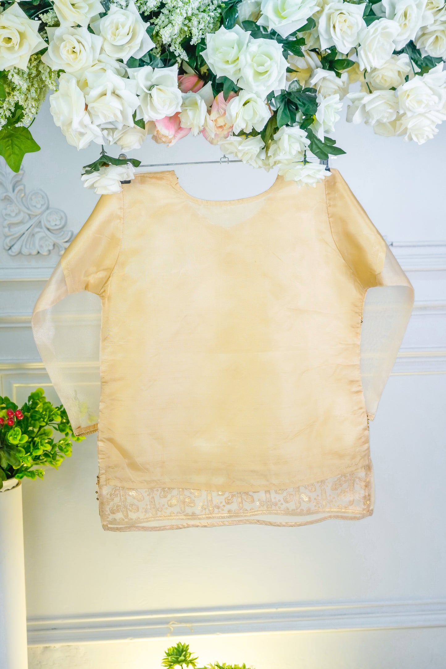 SA01 Embroidered Kurti 1 pc Skin