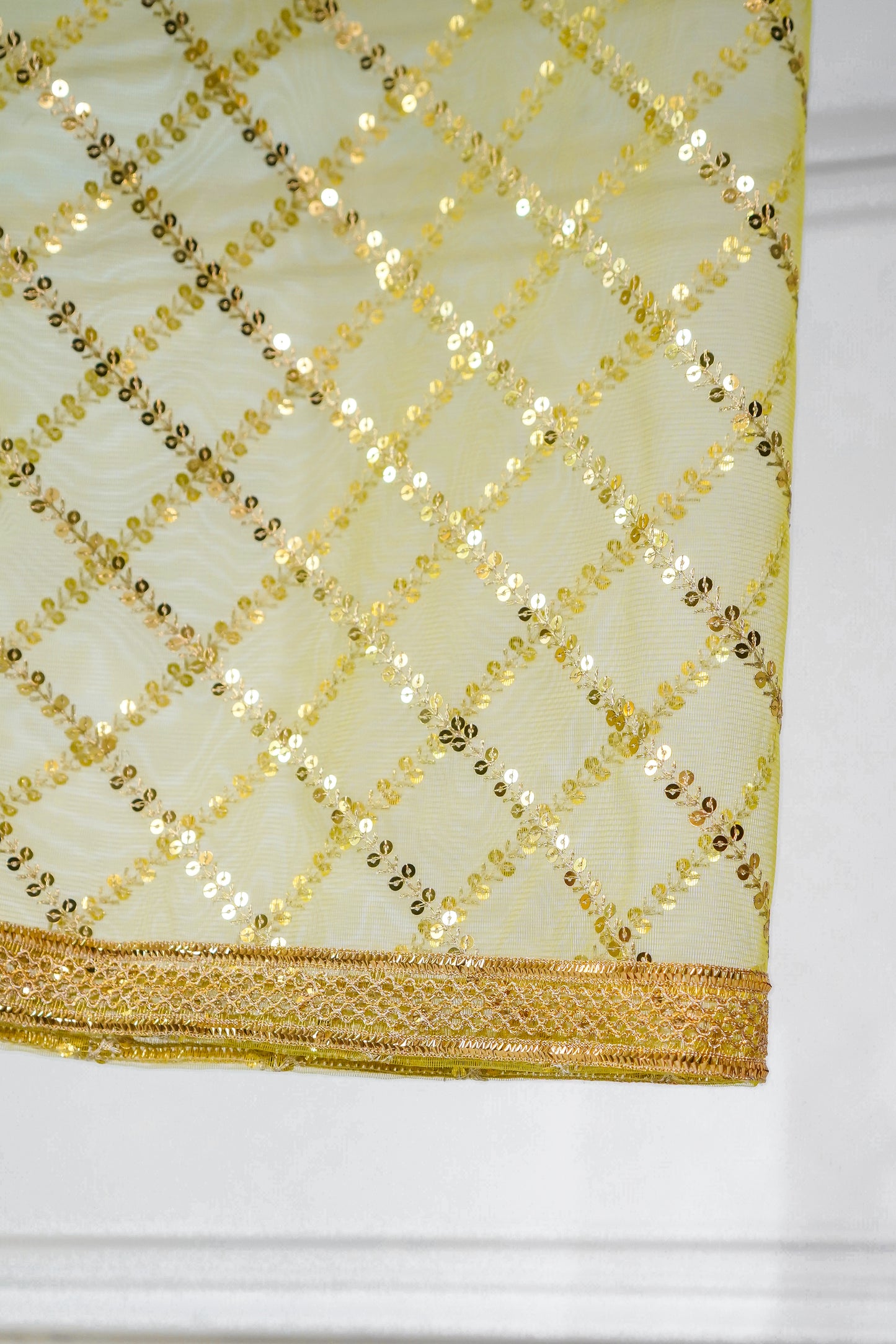 SAD01 Net Embroidered Dupatta 1 pc