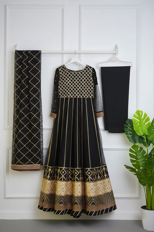 Mehr-e-Noor Black