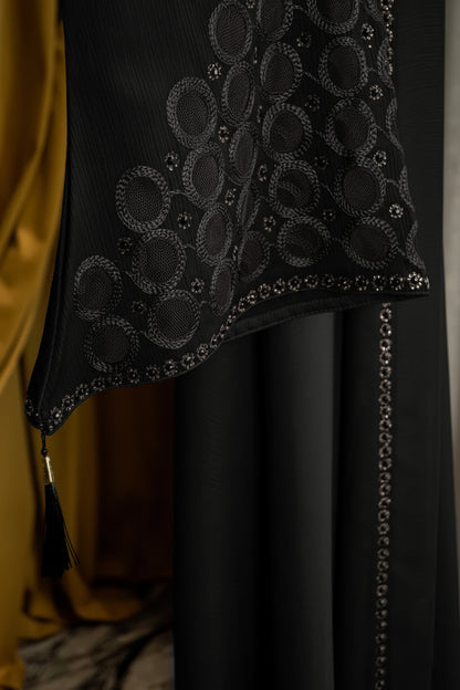 Mirha Embroidered Black