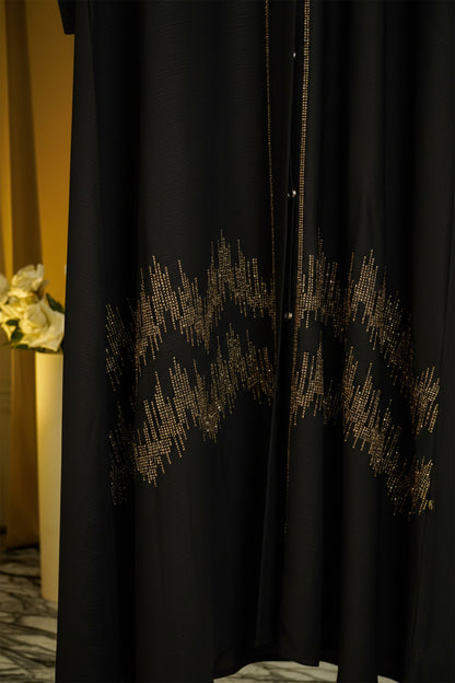Elaina Black Abaya