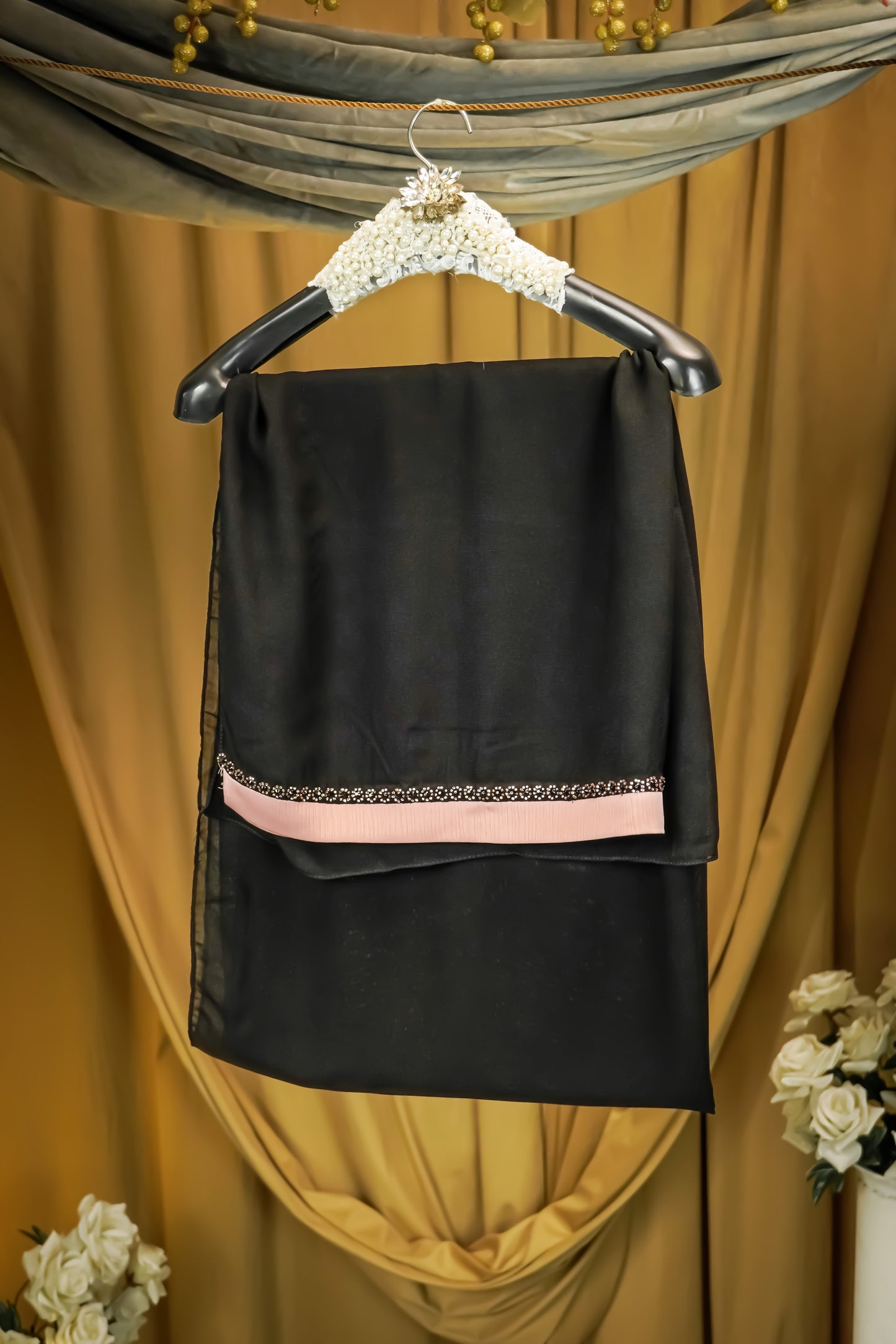 Mirha Embroidered Pink