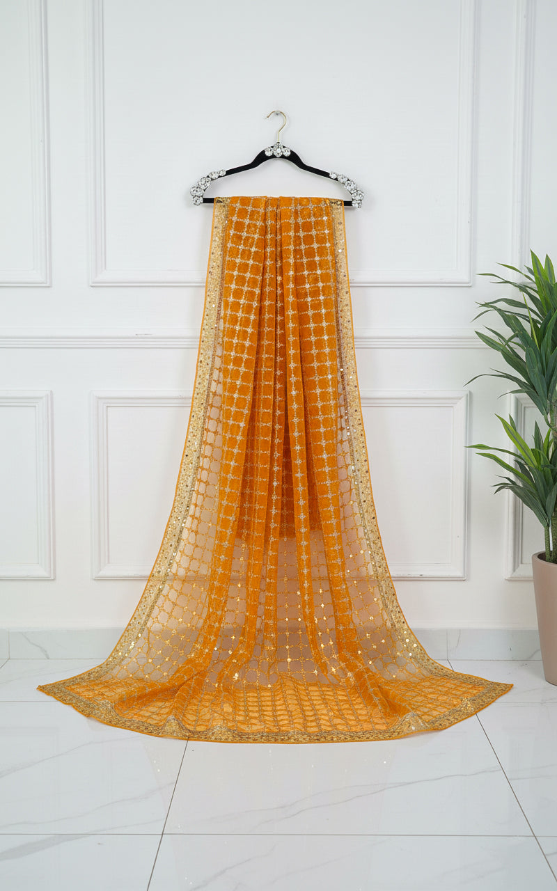 Zerqa Organza Shawl