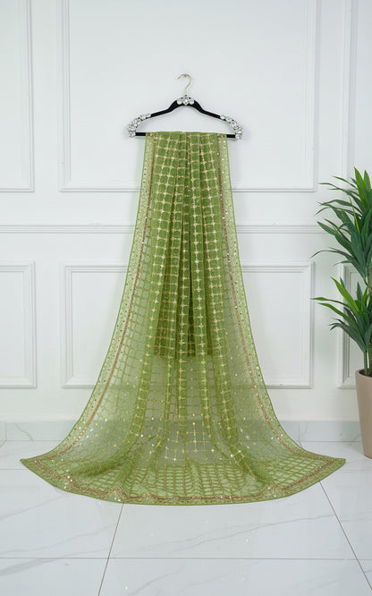 Zerqa Organza Shawl