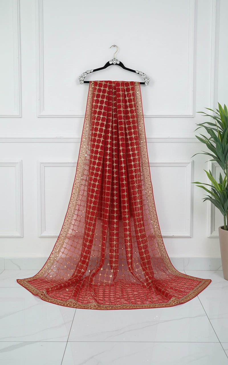 Zerqa Organza Shawl