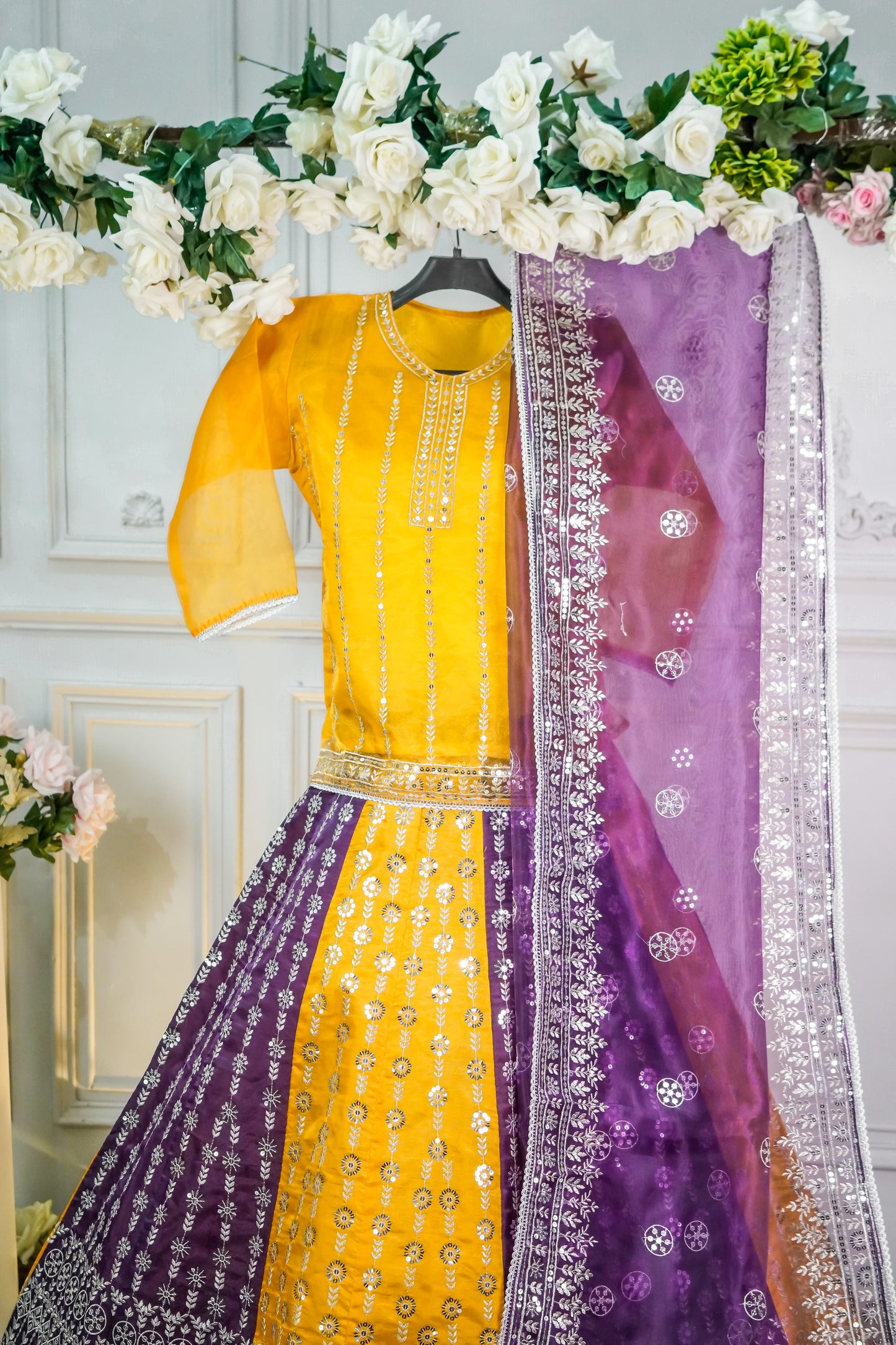 SA06 Flair 80 Lehnga 3 pcs