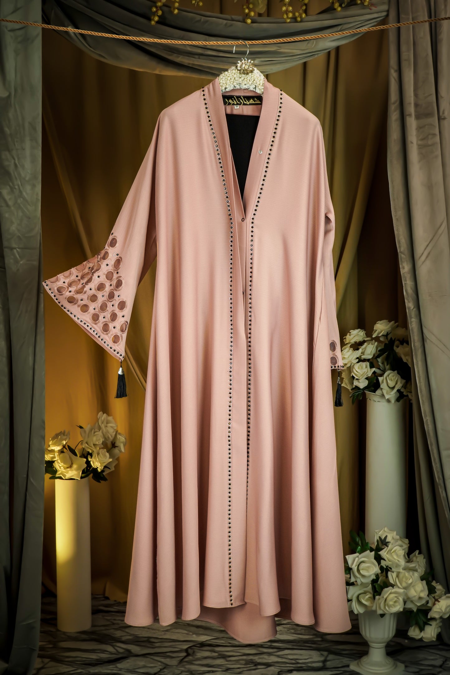 Mirha Embroidered Pink