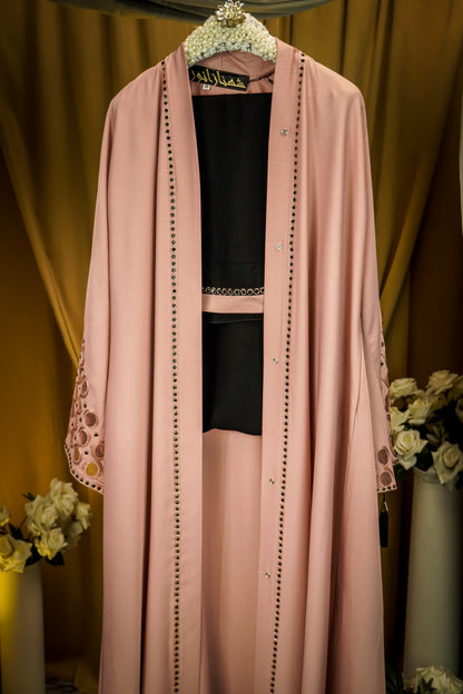 Mirha Embroidered Pink