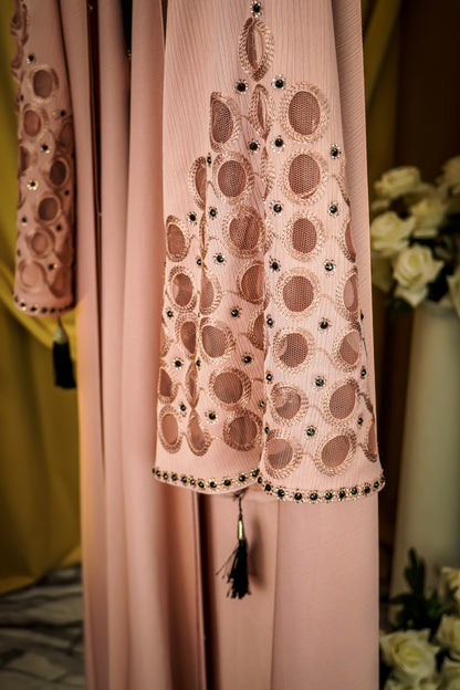 Mirha Embroidered Pink