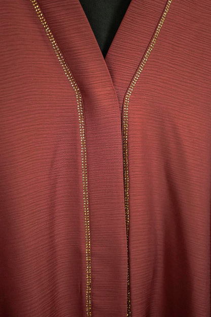 Elaina Maroon Abaya