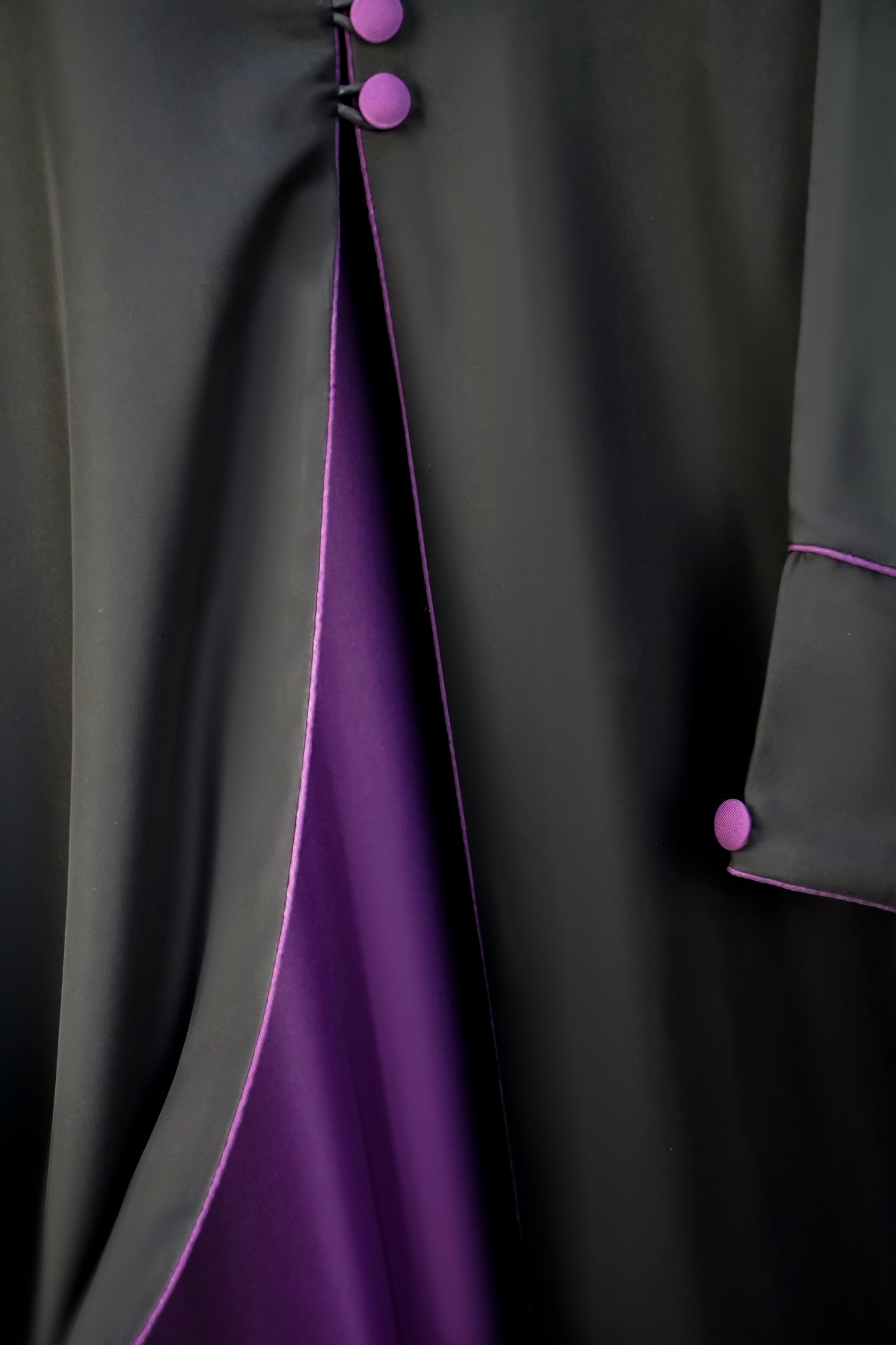 Zehra Coat Black Abaya