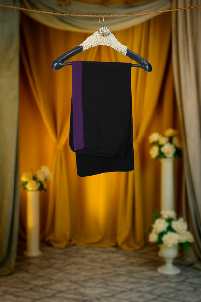 Zehra Coat Black Abaya
